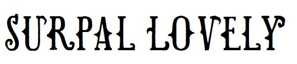 Surpal Lovely字体