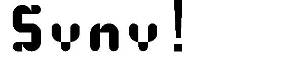 Syny!字体