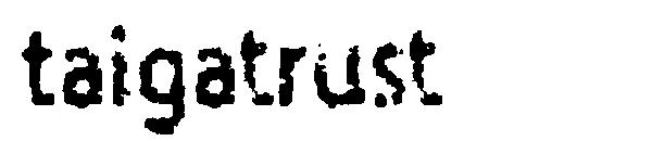 Taigatrust字体