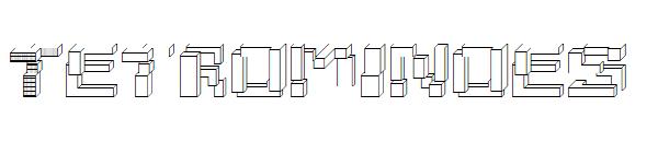 Tetrominoes字体