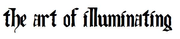 The Art of Illuminating字体