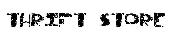 Thrift Store字体