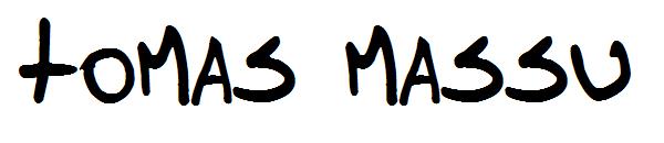 Tomas Massu字体
