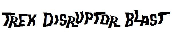 Trek Disruptor Blast字体