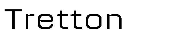 Tretton字体