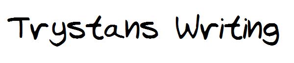 Trystans Writing字体