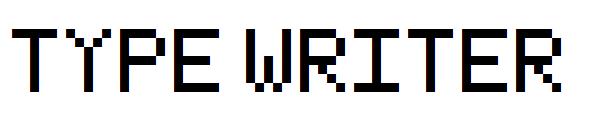 Type Writer字体