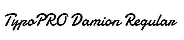 TypoPRO Damion Regular字体