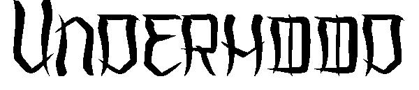 Underhood字体