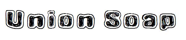 Union Soap字体