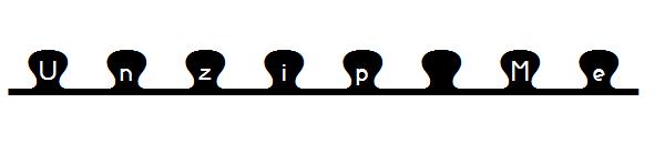 Unzip Me字体