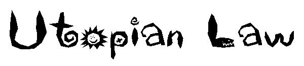 Utopian Law字体