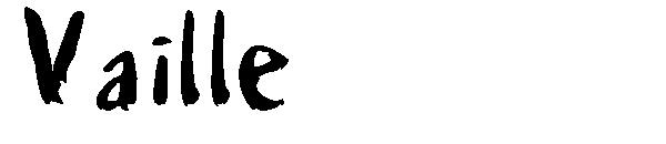 Vaille字体