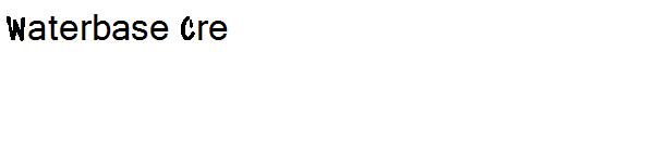 Waterbase Cre字体