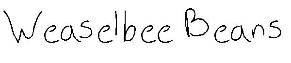 Weaselbee Beans字体