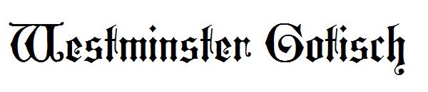 Westminster Gotisch字体