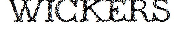 Wickers字体