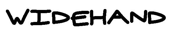 Widehand字体