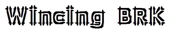Wincing BRK字体