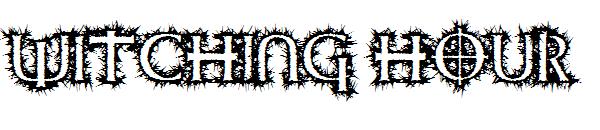 Witching Hour字体