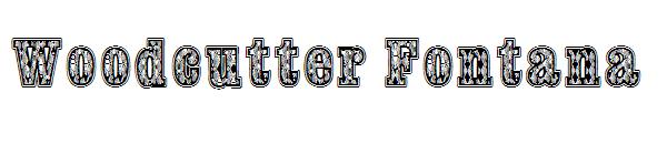 Woodcutter Fontana字体