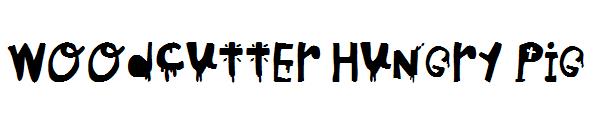 Woodcutter Hungry Pig字体