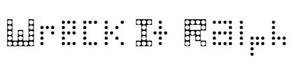 Wreck It Ralph字体