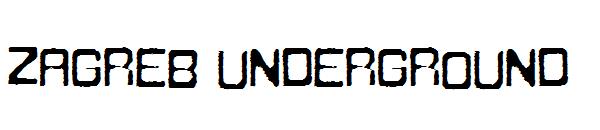 Zagreb Underground字体