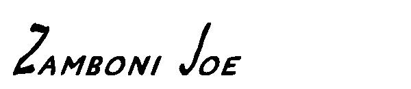 Zamboni Joe字体