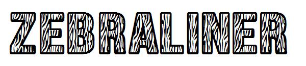 Zebraliner字体