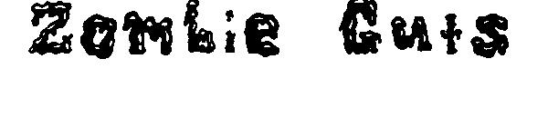 Zombie Guts字体