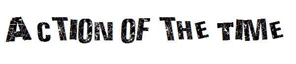 Action of the Time字体