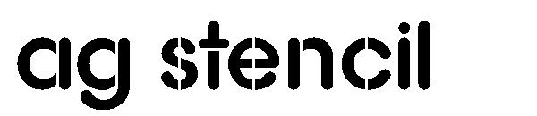 AG Stencil字体