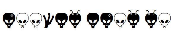 Aliens Bats St字体