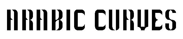Arabic curves字体
