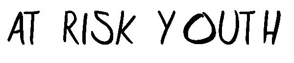 at risk youth字体