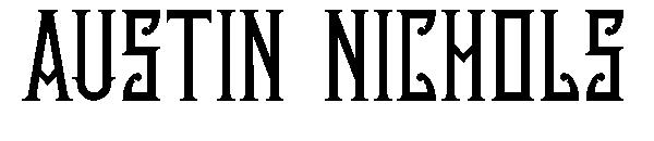 Austin Nichols字体