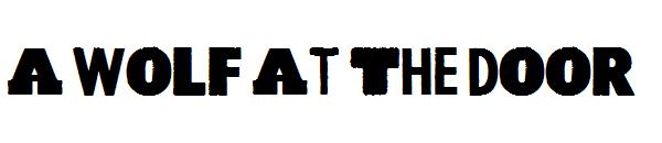 A Wolf At The Door字体