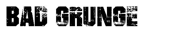 Bad Grunge字体