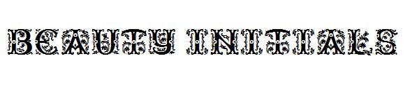 Beauty Initials字体