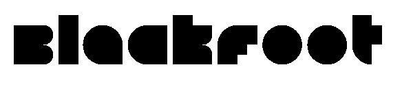 Blackfoot字体