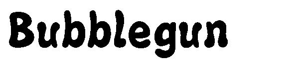 Bubblegun字体