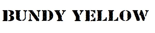 Bundy Yellow字体