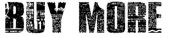 Buy More字体