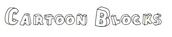 Cartoon Blocks字体