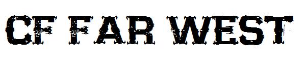CF Far West字体