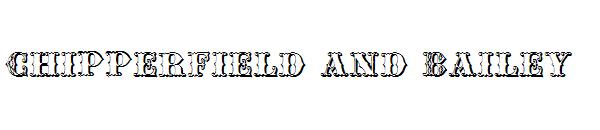 Chipperfield and Bailey字体