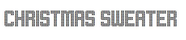 Christmas Sweater字体