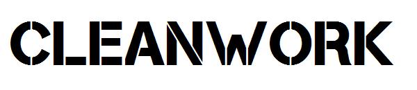 Cleanwork字体