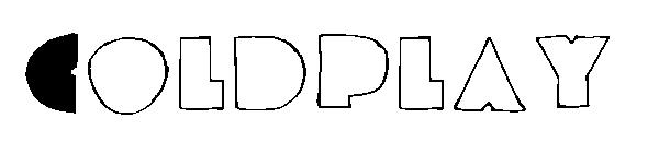 Coldplay字体